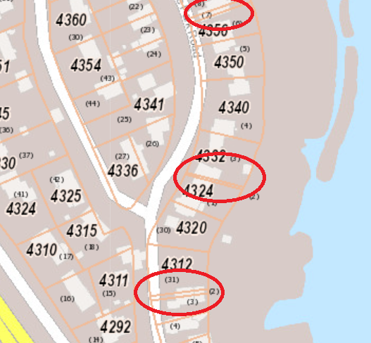 Map: Parcel Locations